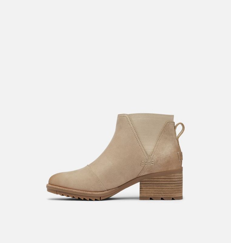 Sorel Dam Stövlar Brun - Cate™ Chelsea Mid - BVC-521734